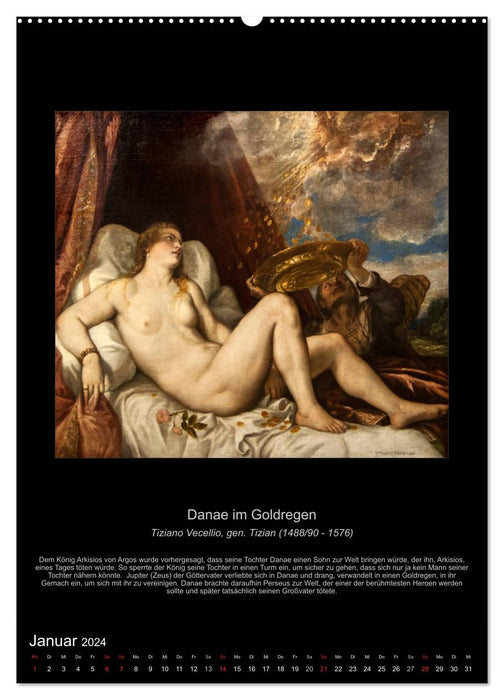 Ovid's Metamorphoses - Books of Transformations (CALVENDO wall calendar 2024) 