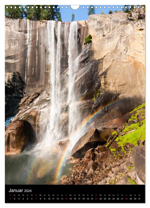 Idylle Pur - Der Yosemite National Park (CALVENDO Wandkalender 2024)