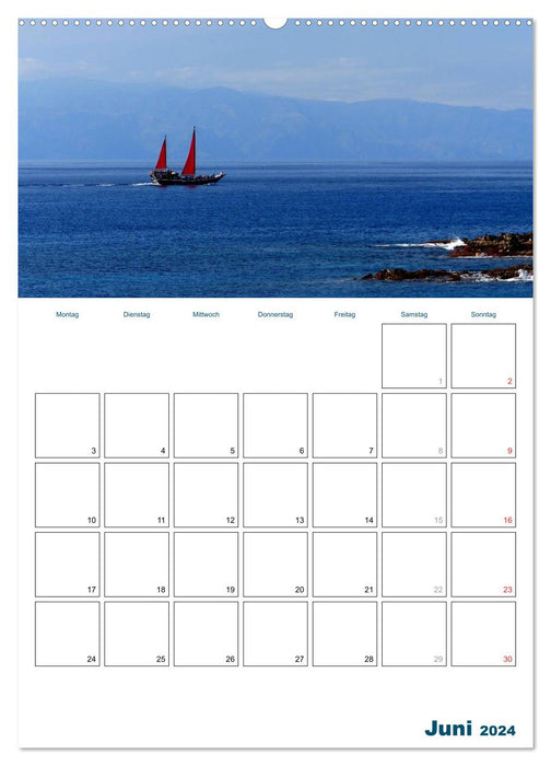 Urlaub auf den Kanaren - Teneriffa (CALVENDO Premium Wandkalender 2024)