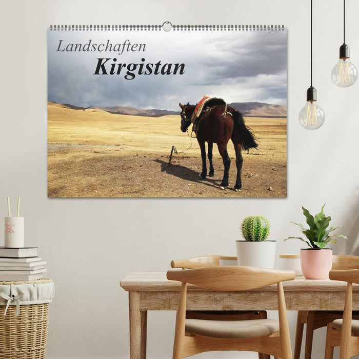 Landscapes Kyrgyzstan (CALVENDO wall calendar 2024) 