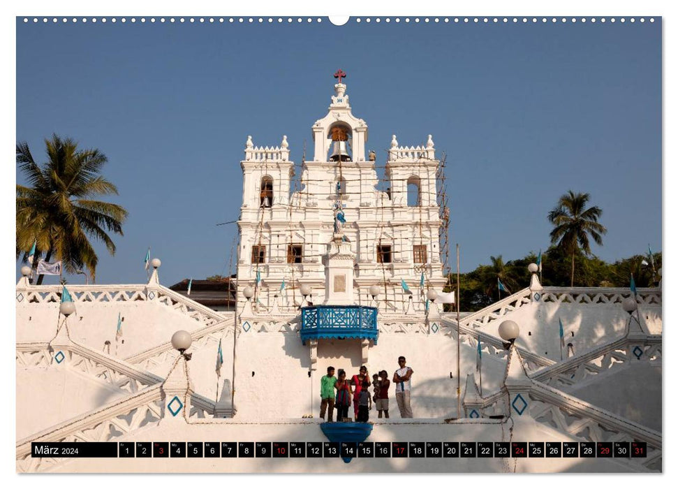 India - Goa (CALVENDO Premium Wall Calendar 2024) 
