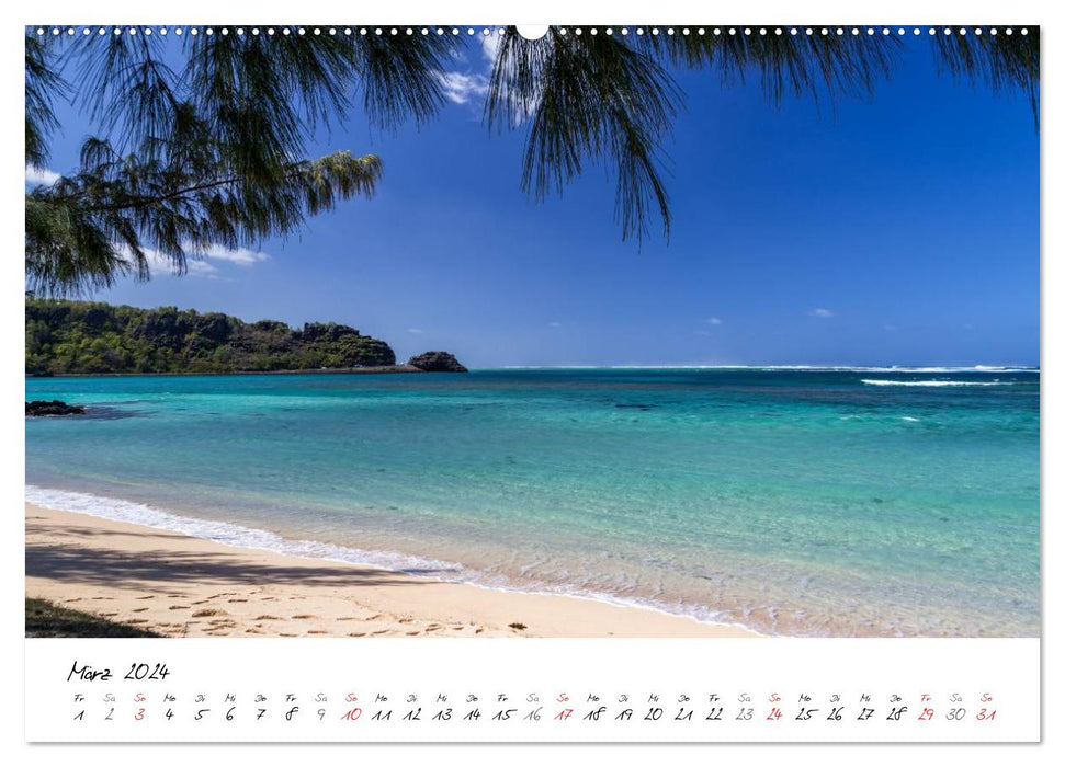 Plages du monde (Calendrier mural CALVENDO 2024) 