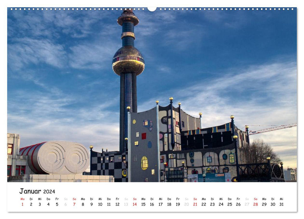Impressions de Vienne (Calvendo Premium Wall Calendar 2024) 