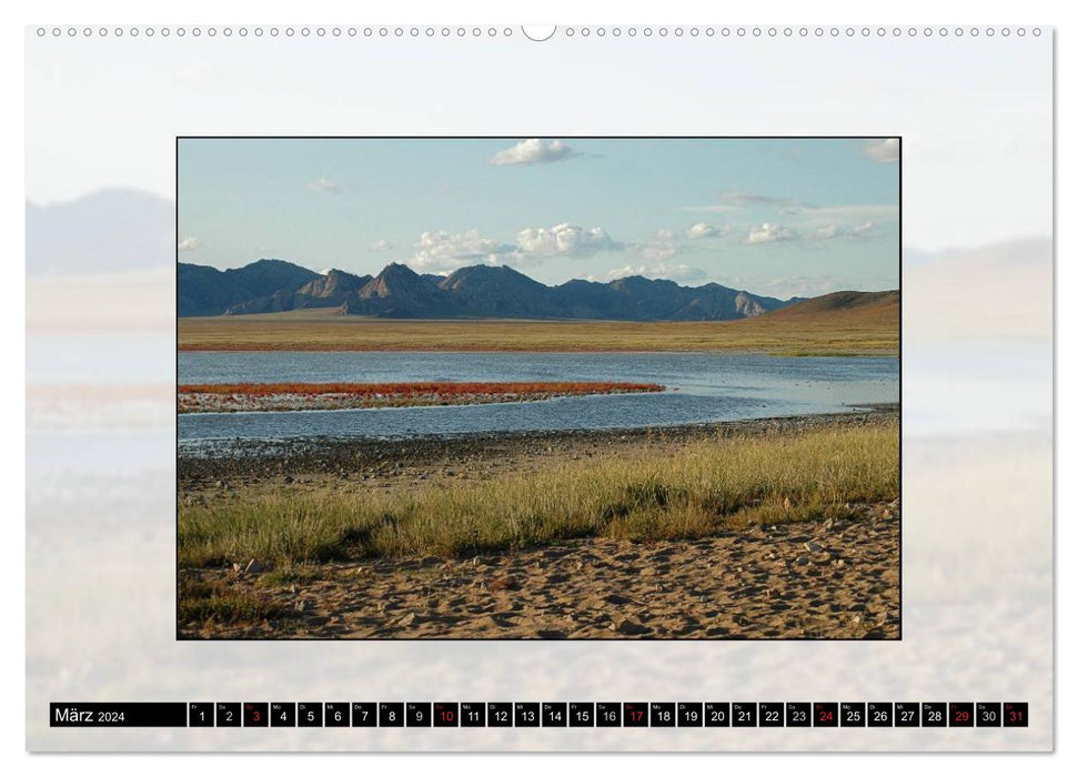 Horse Country Mongolia (CALVENDO Premium Wall Calendar 2024) 