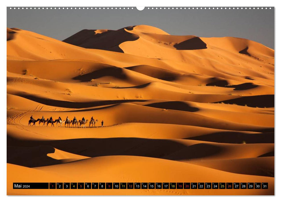 Dunes de sable. Diamants du désert (Calendrier mural CALVENDO 2024) 