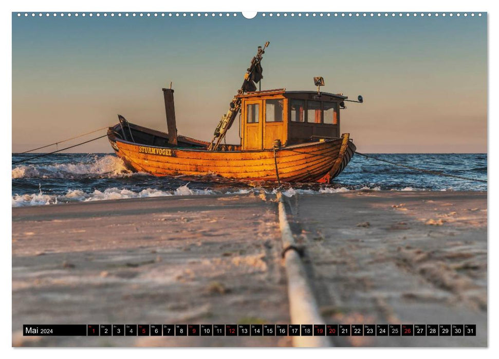 Die Ostseeküste in Mecklenburg-Vorpommern (CALVENDO Premium Wandkalender 2024)