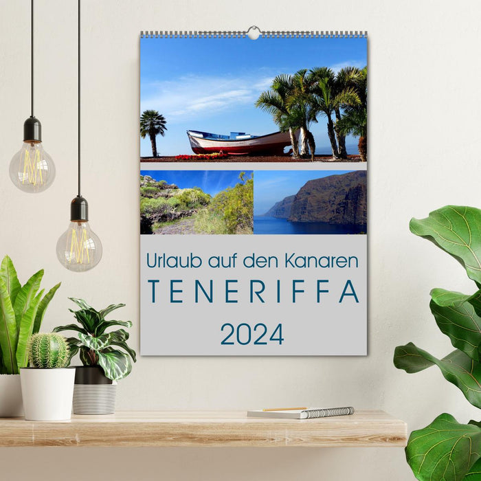 Vacances aux îles Canaries - Tenerife (calendrier mural CALVENDO 2024) 