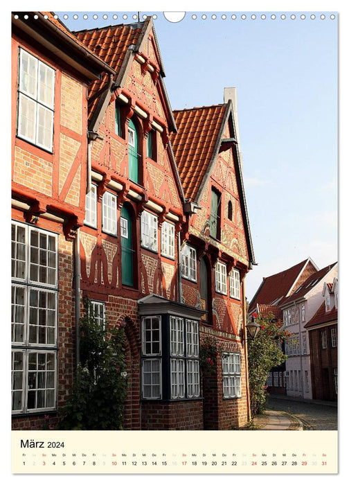 Lüneburg, beautiful in every season (CALVENDO wall calendar 2024) 