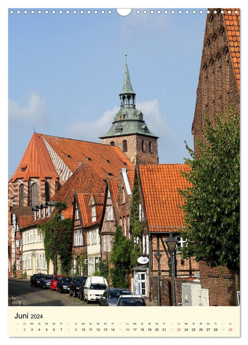 Lüneburg, schön zu jeder Jahreszeit (CALVENDO Wandkalender 2024)