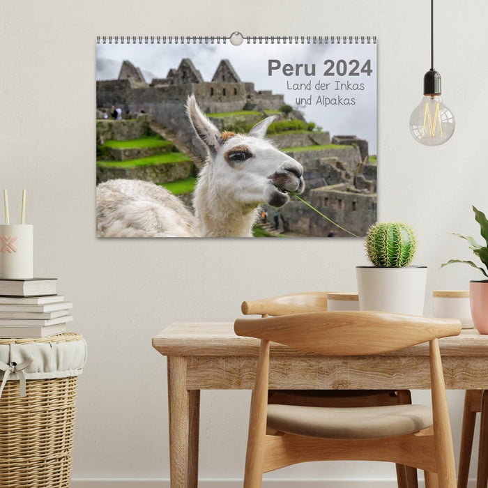 Peru - Land of the Incas and Alpacas (CALVENDO wall calendar 2024) 