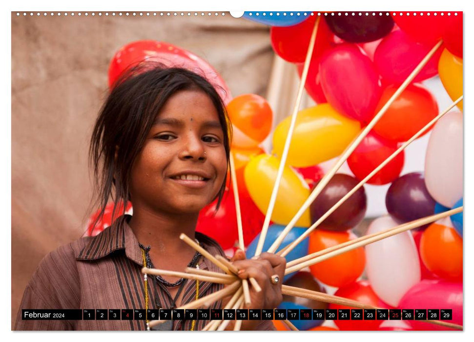 Rajasthan, India - Pushkar Mela (CALVENDO Premium Wall Calendar 2024) 