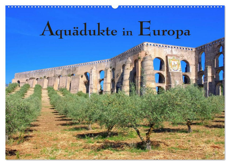 Aqueducts in Europe (CALVENDO wall calendar 2024) 