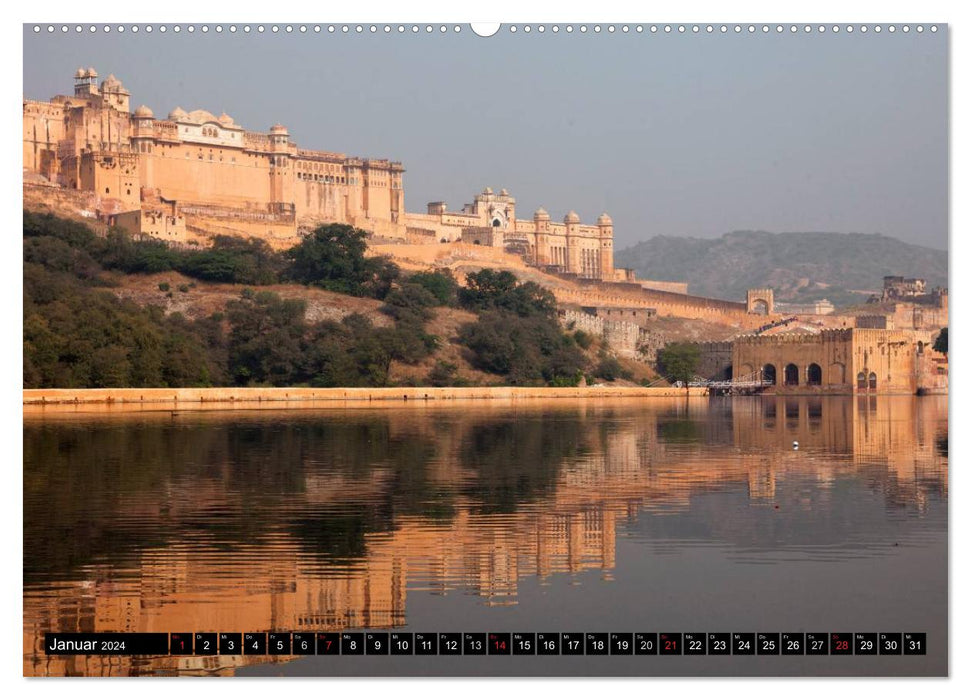 India - Rajasthan (CALVENDO Premium Wall Calendar 2024) 