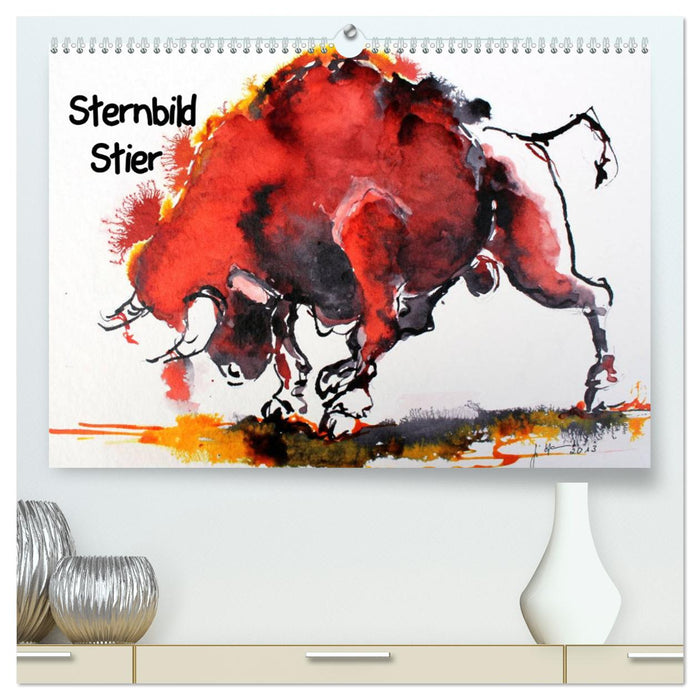 Sternbild Stier (CALVENDO Premium Wandkalender 2024)