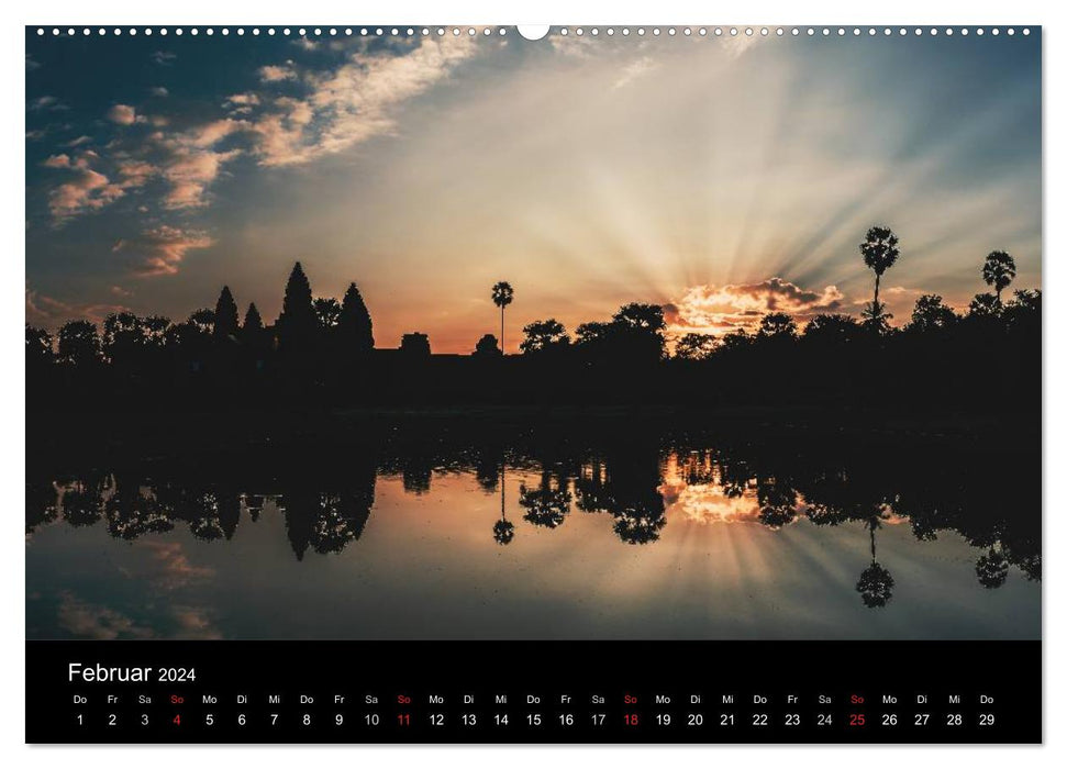 Ein Jahr in 12 Bildern (CALVENDO Premium Wandkalender 2024)