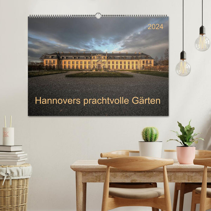 Hannovers prachtvolle Gärten (CALVENDO Wandkalender 2024)