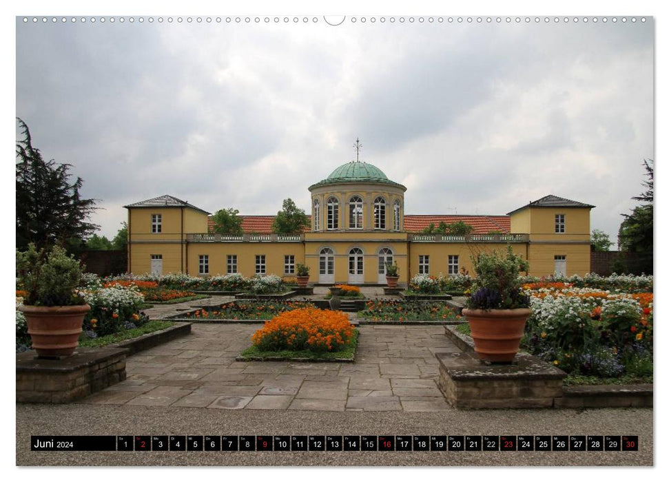 Hannovers prachtvolle Gärten (CALVENDO Wandkalender 2024)