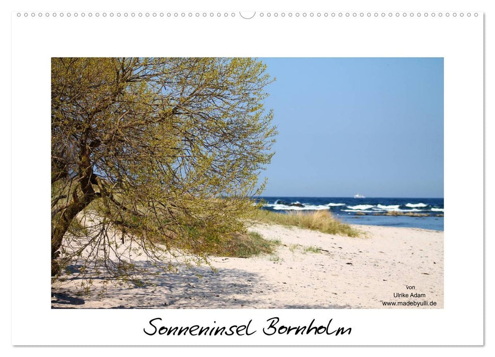 Sunny island of Bornholm (CALVENDO wall calendar 2024) 