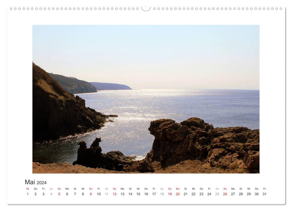 Sunny island of Bornholm (CALVENDO wall calendar 2024) 