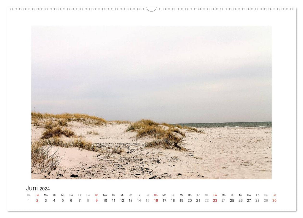Sunny island of Bornholm (CALVENDO wall calendar 2024) 
