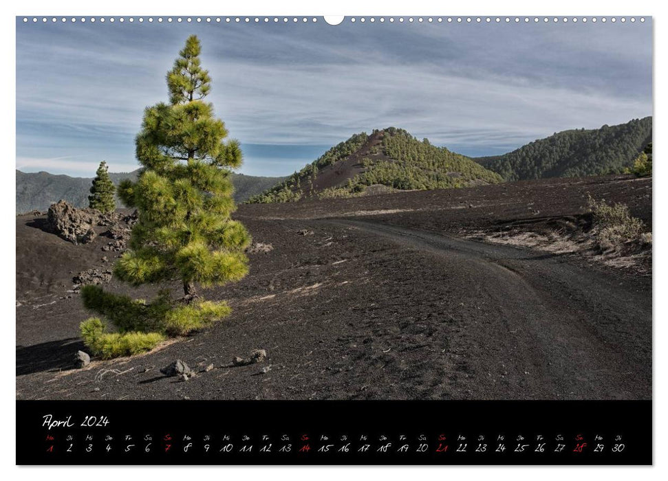 La Palma - Insel der Berge und Wolken (CALVENDO Wandkalender 2024)