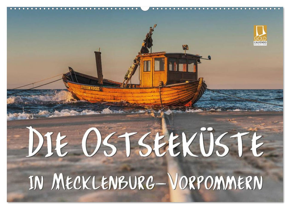 Die Ostseeküste in Mecklenburg-Vorpommern (CALVENDO Wandkalender 2024)