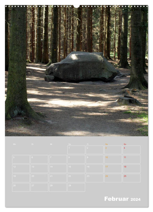 Bornholm - The sunny island of Denmark (CALVENDO wall calendar 2024) 