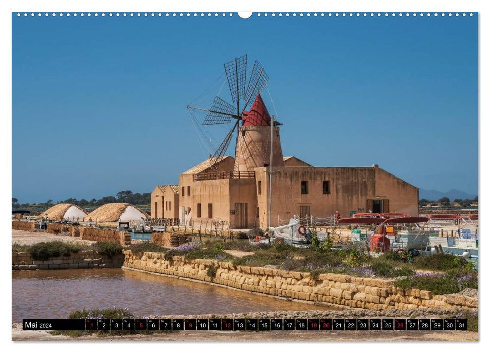 Sicily in spring (CALVENDO wall calendar 2024) 