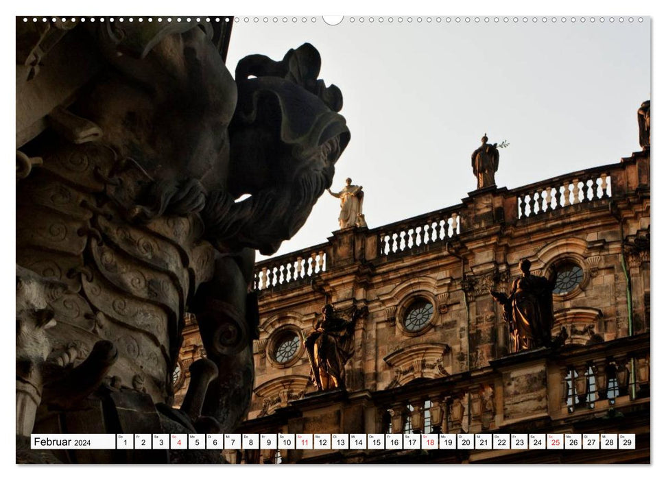 Dresden - Elbe Beauty (CALVENDO Premium Wall Calendar 2024) 