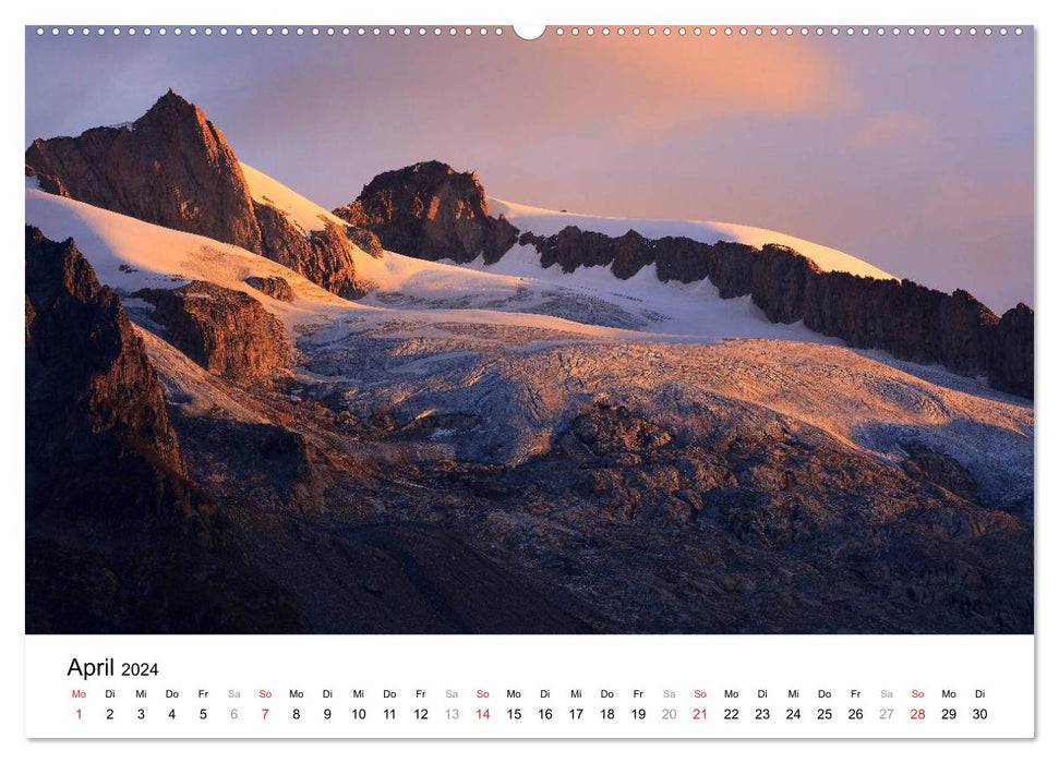 Mystical Swiss mountain landscapes - moments in nature (CALVENDO Premium Wall Calendar 2024) 