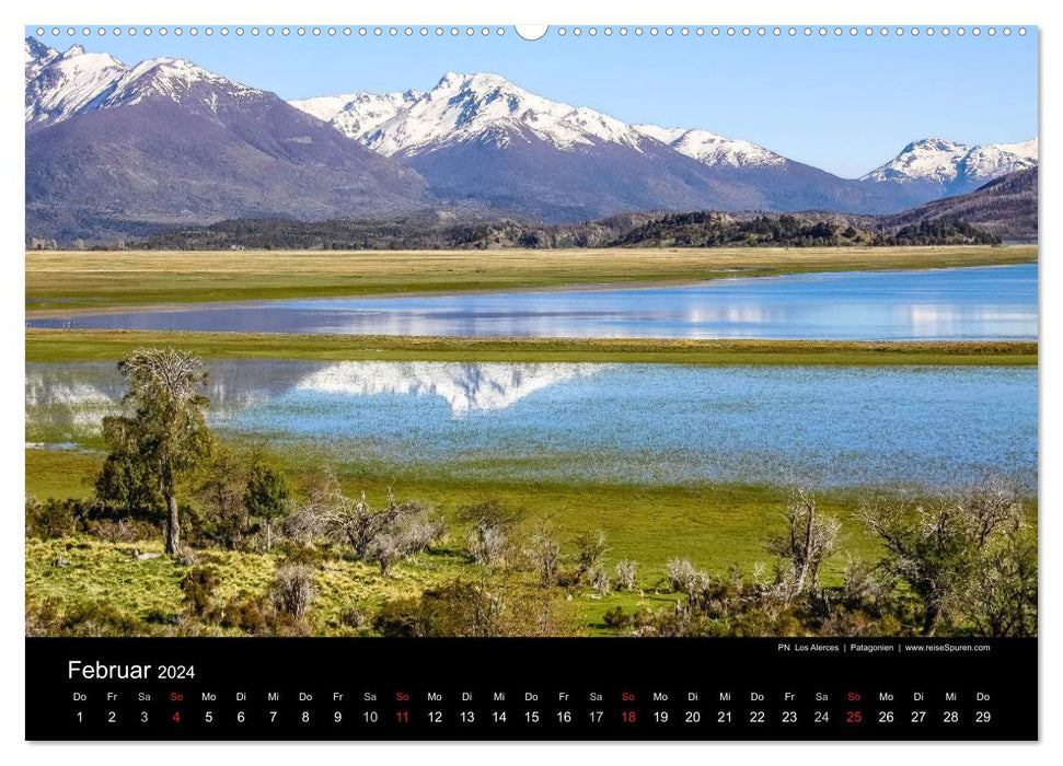 Argentina, Gauchos - Andes - Waterfalls (CALVENDO Wall Calendar 2024) 