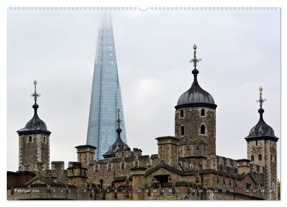 London Perspectives (CALVENDO Premium Wall Calendar 2024) 