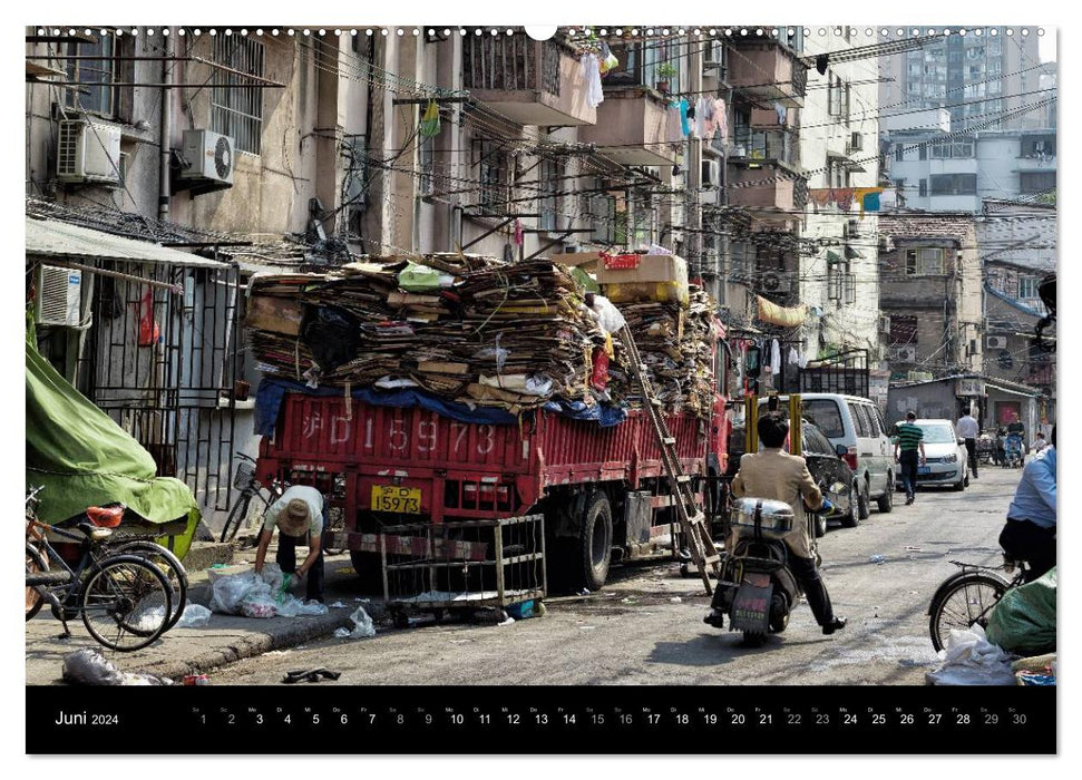 SHANGHAI - without filter (CALVENDO wall calendar 2024) 