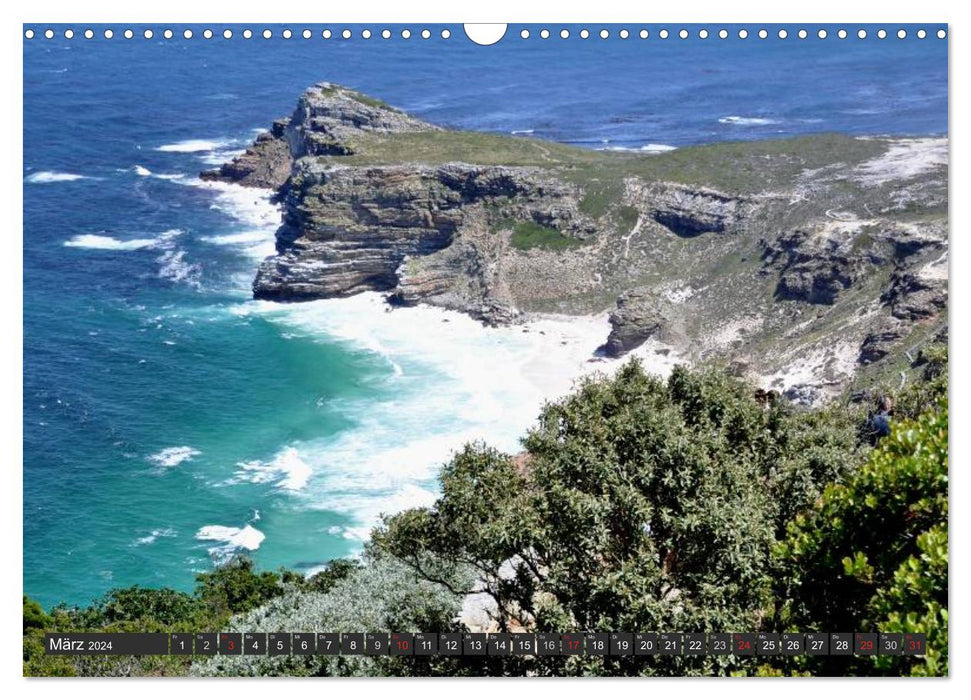 Beaches in South Africa (CALVENDO wall calendar 2024) 