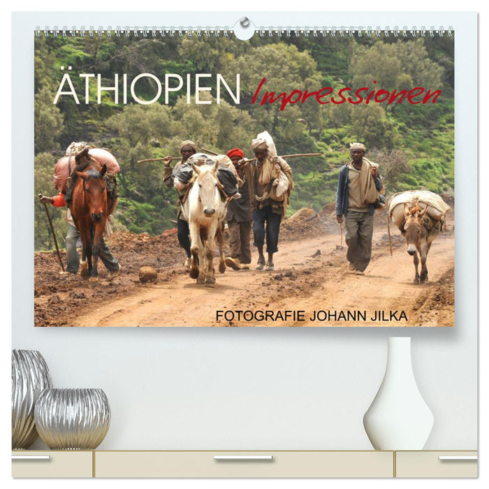 Äthiopien Impressionen (CALVENDO Premium Wandkalender 2024)