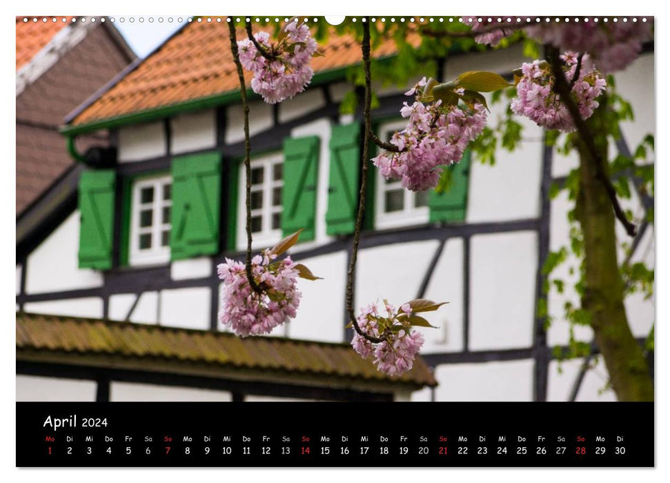 Old Village Westerholt (CALVENDO Premium Wall Calendar 2024) 