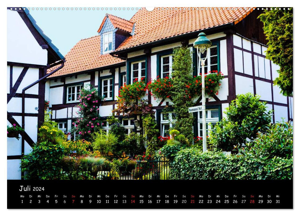 Altes Dorf Westerholt (CALVENDO Premium Wandkalender 2024)