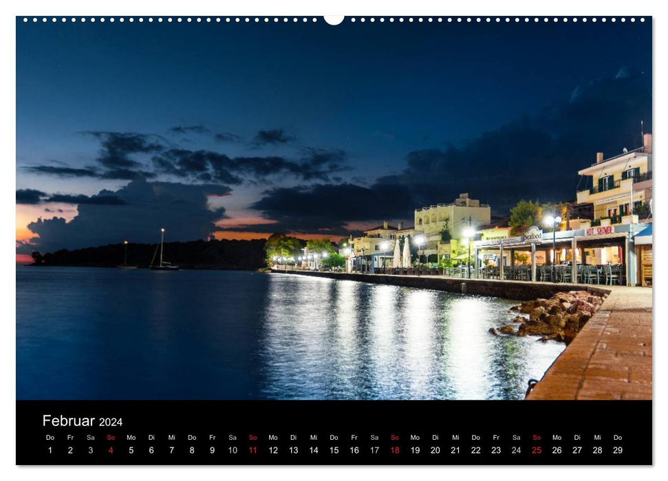 Peloponnese - Invitation to chill out (CALVENDO Premium Wall Calendar 2024) 