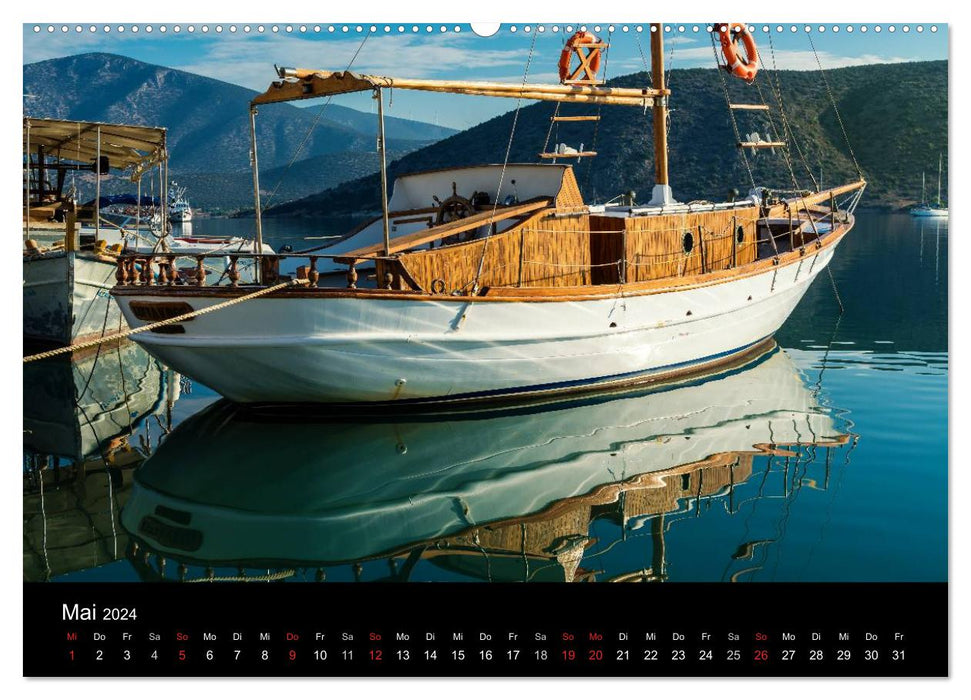 Peloponnese - Invitation to chill out (CALVENDO Premium Wall Calendar 2024) 