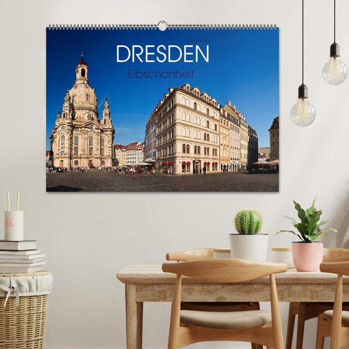 Dresden - Elbschönheit (CALVENDO Wandkalender 2024)