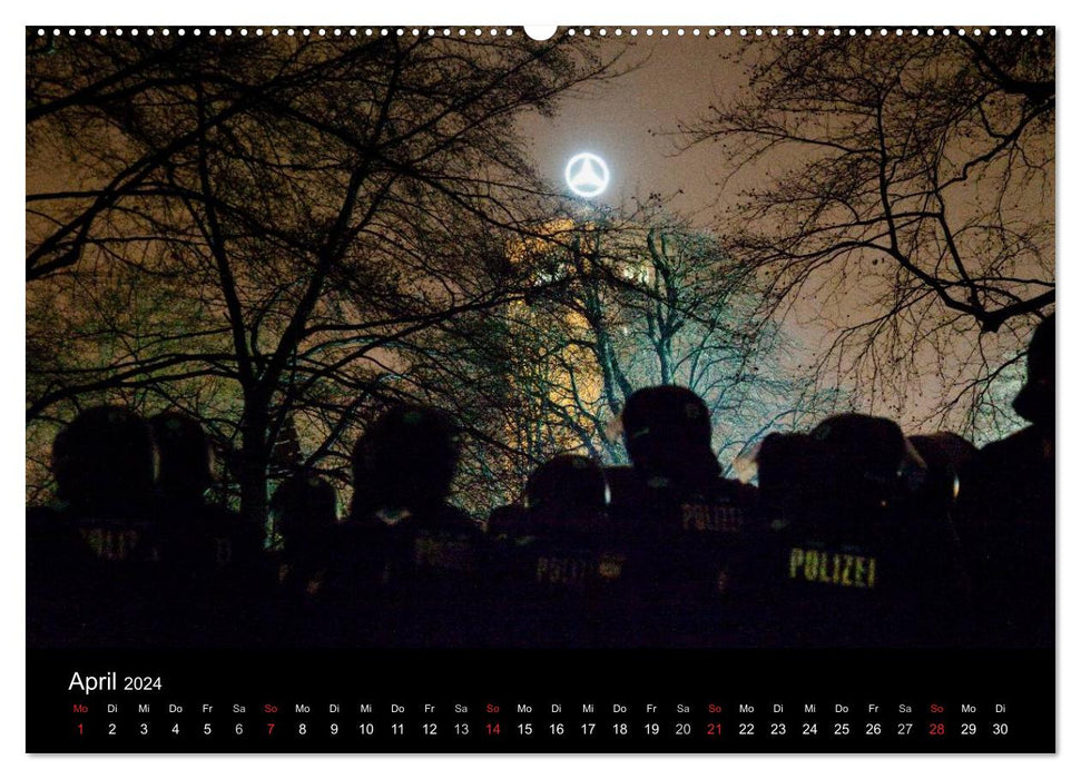 Stuttgart 21 - Democracy in Crisis (CALVENDO Wall Calendar 2024) 