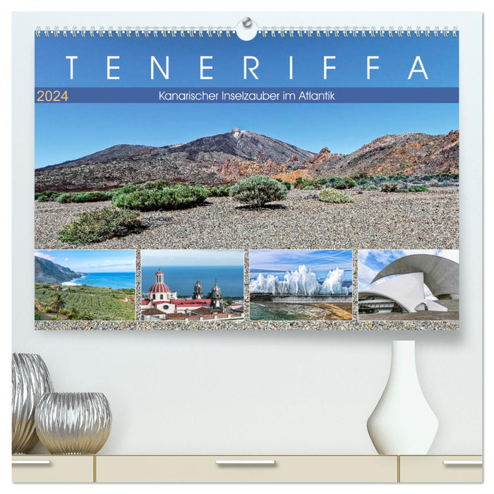 TENERIFE Canary Island Magic in the Atlantic (CALVENDO Premium Wall Calendar 2024) 