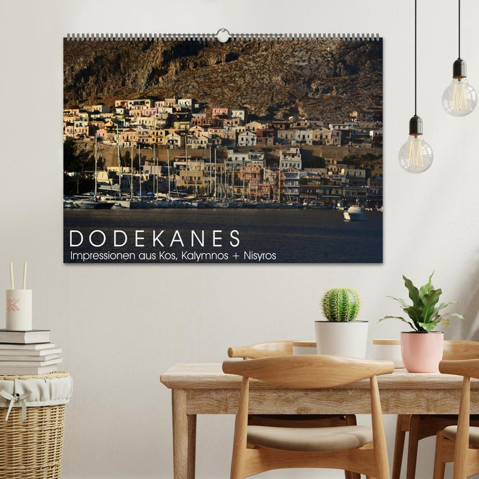 Dodécanèse - Impressions de Kos, Kalymnos et Nisyros (Calendrier mural CALVENDO 2024) 