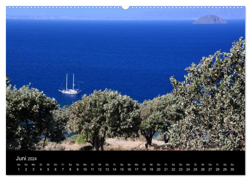 Dodecanese - Impressions from Kos, Kalymnos and Nisyros (CALVENDO wall calendar 2024) 