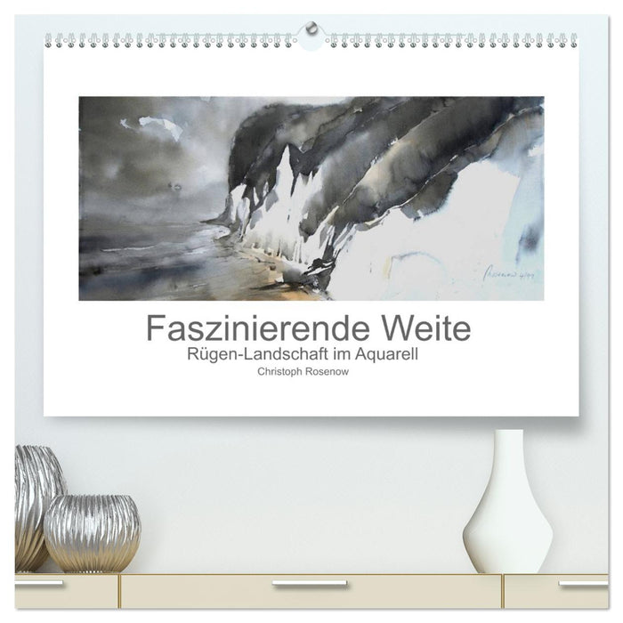 Faszinierende Weite. Rügen-Landschaft im Aquarell (CALVENDO Premium Wandkalender 2024)