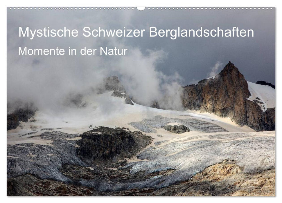 Mystical Swiss mountain landscapes - moments in nature (CALVENDO wall calendar 2024) 