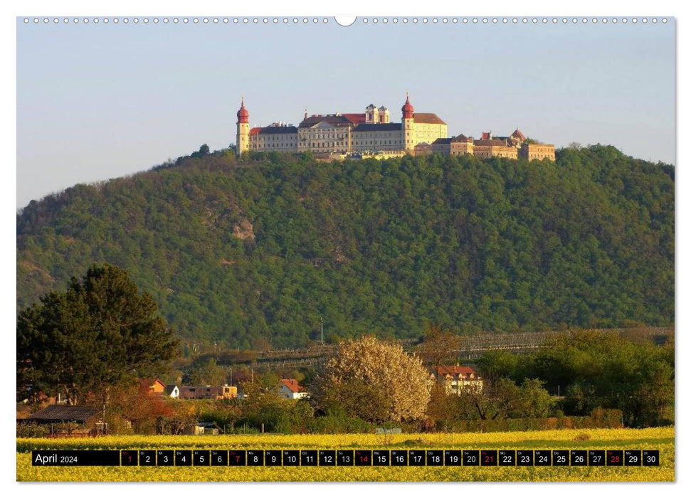 Die Wachau - An der Donau zwischen Melk und Krems (CALVENDO Premium Wandkalender 2024)