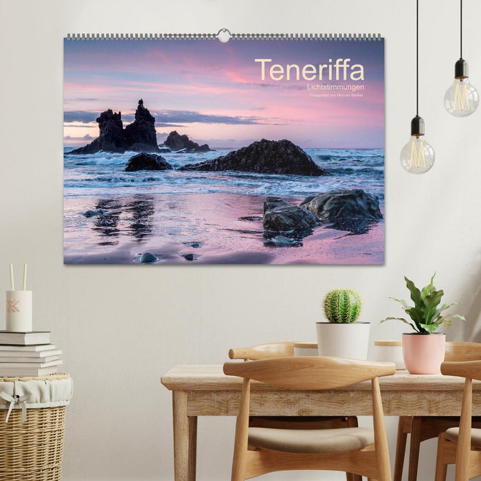 Tenerife - lighting moods (CALVENDO wall calendar 2024) 