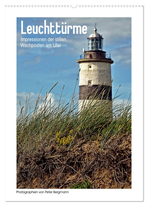 Lighthouses - impressions of the silent sentinels on the shore (CALVENDO wall calendar 2024) 