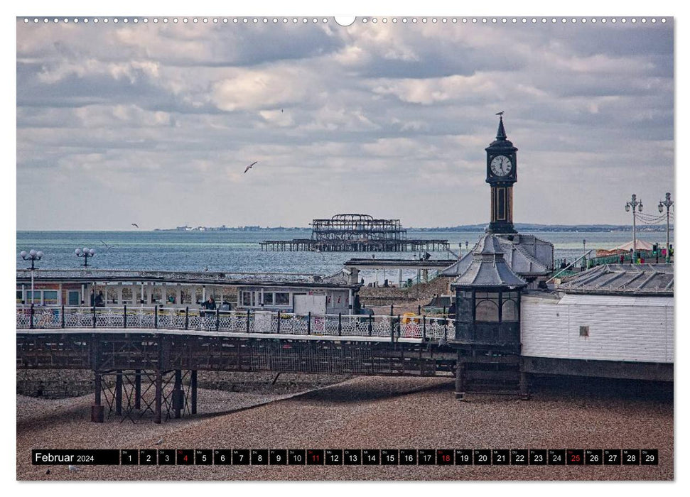 Southern England Coast (CALVENDO Wall Calendar 2024) 